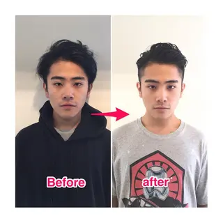 メンズ ARMONY表参道所属・韓国風専門 RYOのヘアスタイル