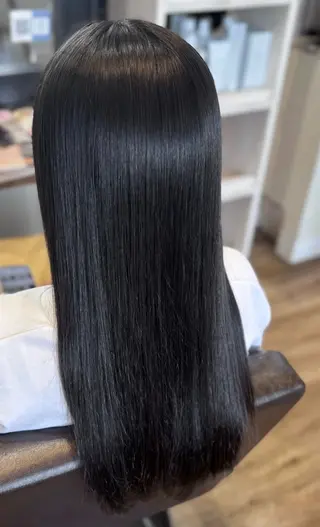 ロング パーマ ArayZ沖館店所属・北山 希乃花のヘアスタイル