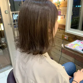 カラー 黒田瀬奈/ボブ まろやかベージュのその他イメージ