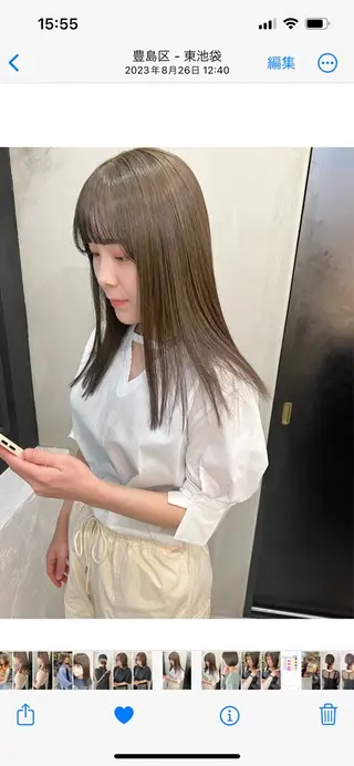 セミロング メンズモデル募集 🛋️mayukaのヘアスタイル