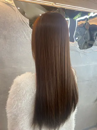 ロング カラー 齋藤 未来のヘアスタイル