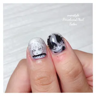 ミディアム ネイル 👑enen style👑のネイルデザイン