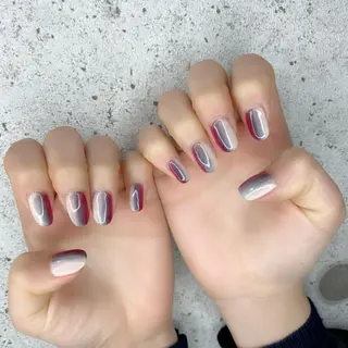 セミロング カラー パーマ ヘアアレンジ メンズ キッズ ネイル マツエク・マツパ アイブロウ Salon Ｋのネイルデザイン