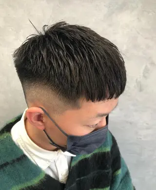 ショート メンズ 大塚 大飛のヘアスタイル