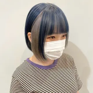 ショート 梅田／ボブカット ／サイバアサトのヘアスタイル