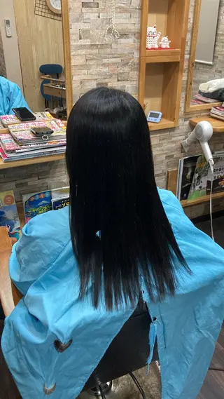 ロング パーマ さろんどぷてぃ所属・林 一美のヘアスタイル