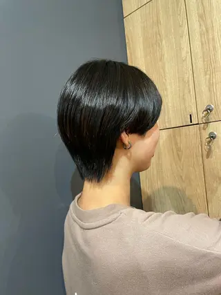 ショート 中島 真里奈のヘアスタイル
