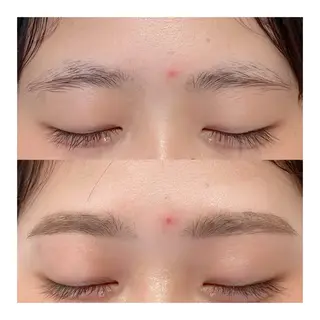 アイブロウ Ele eyelash&head spa【エル　アイラッシュ&ヘッドスパ】所属・Ele Rikaのマツエク・マツパデザイン