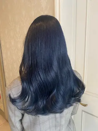 ロング カラー 原田 華帆🦋🩶のヘアスタイル