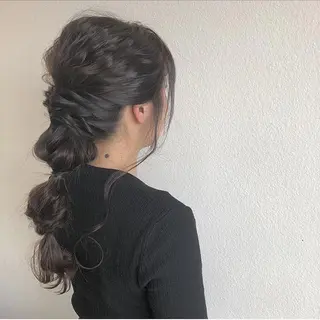 ロング ヘアアレンジ 髪質改善/ハイライト /🌈瀧澤夕花のヘアスタイル