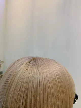 ショート カラー 透けるbrown カラー🎗♡yukaのヘアスタイル