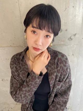 ショート カラー ヘアアレンジ lani 天神大名/ブリーチのヘアスタイル