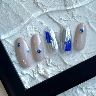 ネイル ⭐︎休業中の練習⭐︎ JNA認定講師髙橋のネイルデザイン