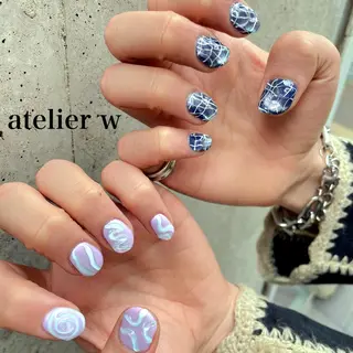 ネイル atelier w/tetoro所属・高橋 わかなのネイルデザイン