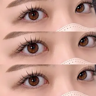 マツエク・マツパ 《YURI》似合わせ まつ毛/アイブロウのマツエク・マツパデザイン