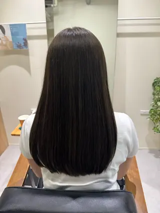ロング カラー ゆ う あのヘアスタイル