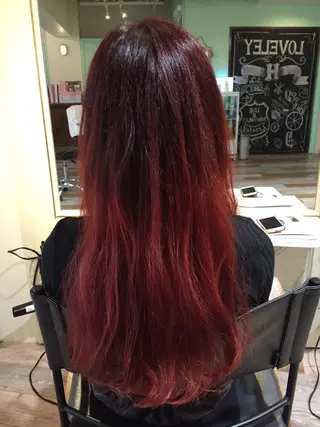 ロング カラー scene.所属・TOPstylist ✂️フセケイタ✂️のヘアスタイル