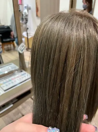 カラー Chocolat阿部野所属・なかじま ささらのヘアスタイル