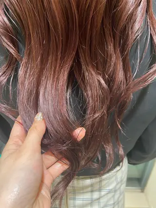 ロング カラー SALOWIN 新宿三丁目East所属・縮毛矯正/艶カラー /美髪/ﾒｸﾞﾐのヘアスタイル