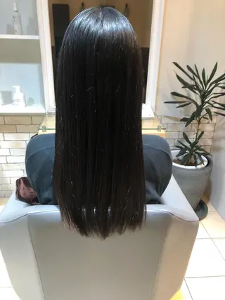 ロング ルシードスタイルクリザンテーム所属・メンズパーマ、カラー 大募集村上莉奈のヘアスタイル