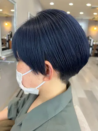 ショート カラー 勅使河原 裕生 Fiora大森のヘアスタイル