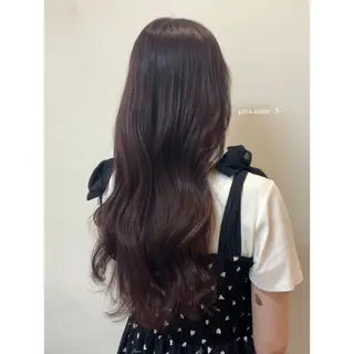 ロング 🩶透明感カラー🩶 ミズキのヘアスタイル