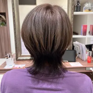 ショート カラー メンズ ナチュラル暖色カラー 🤎 佐藤栞のヘアスタイル