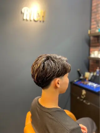 メンズ BARBER SHOP RICH所属・【メンズパーマ】 山下勝勲のヘアスタイル