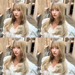 ロング カラー 店長✨️韓国ヘア✖️ 髪質改善カラー／純大のヘアスタイル