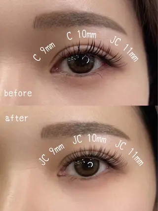 マツエク・マツパ BeautySalonCOCOウェルネススクエア新栄店所属・COCO@ MISAKIのマツエク・マツパデザイン