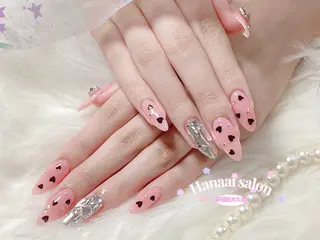 ミディアム Hanaai Salon新宿店のネイルデザイン