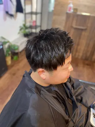 ショート カラー メンズ Lizir  ルズィール所属・Luzir⭐︎ GEN⭐︎のヘアスタイル