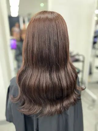 カラー ベージュ・ラベンダー カラー🎀りりのヘアスタイル