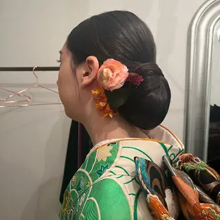ロング ヘアアレンジ 川嶋 芽衣のヘアスタイル