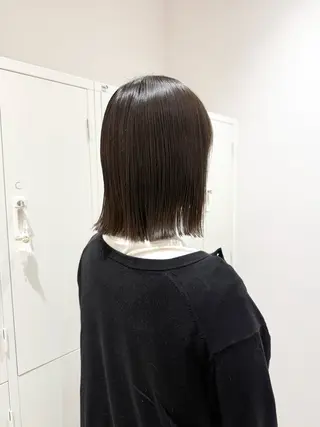 ミディアム カラー RosierBlue 工藤のヘアスタイル