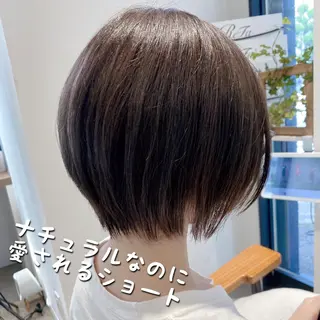 ショート ✨圧倒的満足度◎ 小顔美人ショート✨佃のヘアスタイル