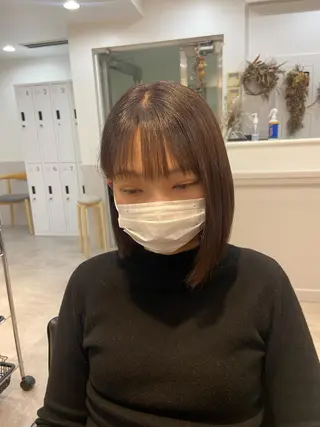 ミディアム 山下夕月 ショート🫧ボブのヘアスタイル
