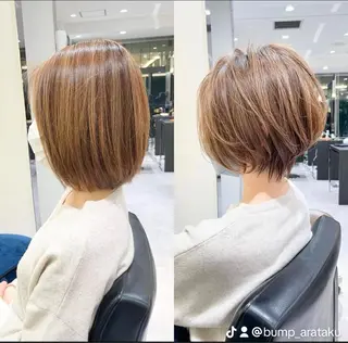ショート ショートボブ/ 無料カット/荒砂のヘアスタイル