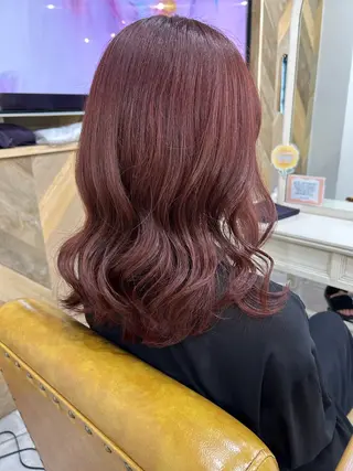 セミロング カラー 🍟月舘りほ カラー/髪質改善🍟のヘアスタイル