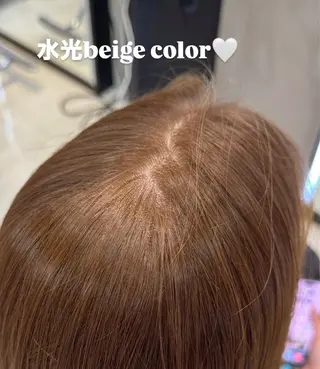 ロング カラー 艶カラー♡クール トレンドヘア♡アユミのヘアスタイル