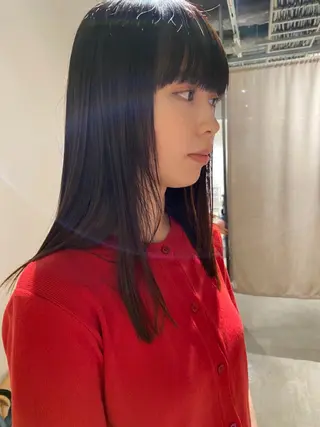 ミディアム やまもと さえのヘアスタイル