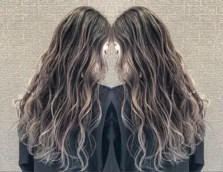 セミロング カラー ヘアアレンジ アンドウ ユウ/ レイヤーカット/韓国のヘアスタイル