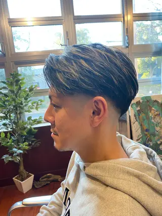 ショート カラー メンズ hairdressing salon　mulum所属・代表Masa 久屋大通駅30秒のヘアスタイル