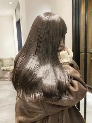 ロング youres hair 髪質改善トリートメント&ヘッドスパ  新宿三丁目店所属・髪質改善/艶髪 韓国レイヤー/えすたのヘアスタイル