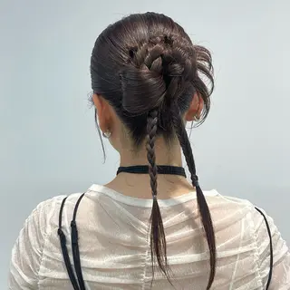 ヘアアレンジ fithue ボブ〻kotonoのヘアスタイル