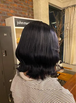 カラー the BRIDGE 加藤みのりのヘアスタイル