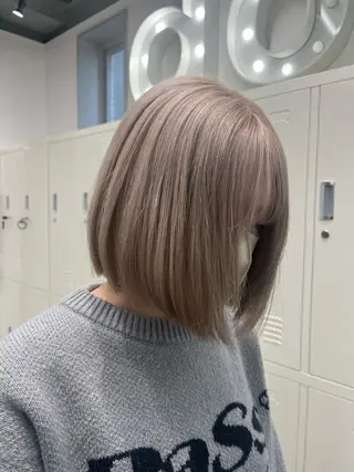 カラー 🩷hair salon dot. tokyo color 🩷所属・hao 🎀🫧のヘアスタイル