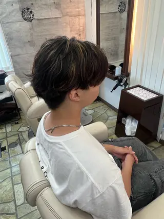 パーマ メンズ Shouki .222のヘアスタイル