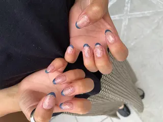 ロング カラー ヘアアレンジ キッズ ネイル マツエク・マツパ 福田 加奈のネイルデザイン