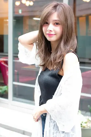 ロング CLAN クランのヘアスタイル